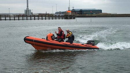 Supporting local sailing club