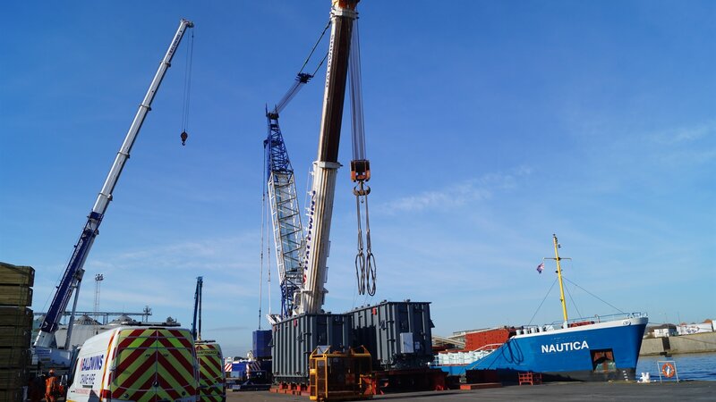 Shoreham Port facilitate huge operation