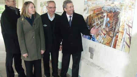 Port masterpieces unveiled at Southwick station