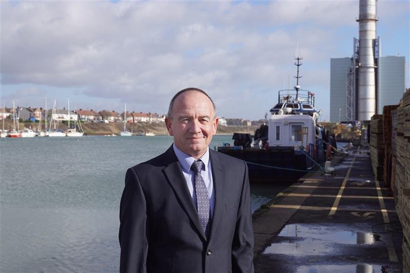 Shoreham Port Harbour Master Julian Seaman honoured with Merchant Navy Medal for Meritorious Service