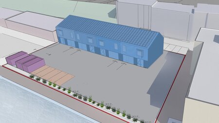 Hove enterprise centre extension takes shape at Shoreham Port