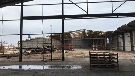 Port engineers celebrate site improvements