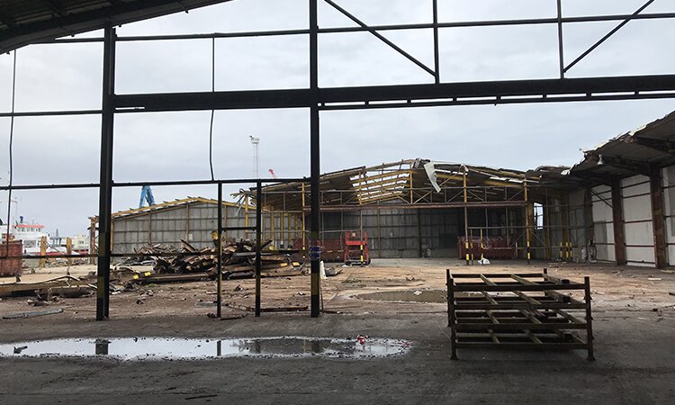 Port engineers celebrate site improvements