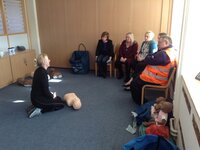 Port staff take part in paediatric first aid training