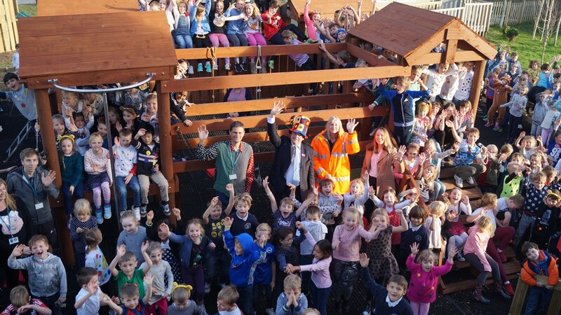 Port celebrate playground opening in Shoreham