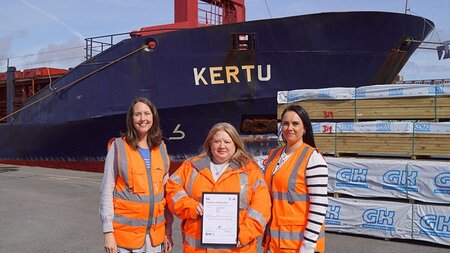 Shoreham Port proudly achieves ISO 45001 certification