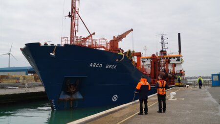 A very happy new year from Shoreham Port