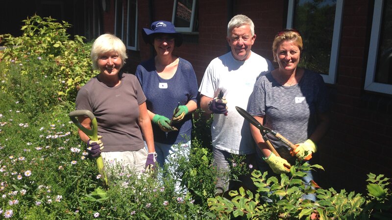 Port employees enjoy charity day at care for veterans centre