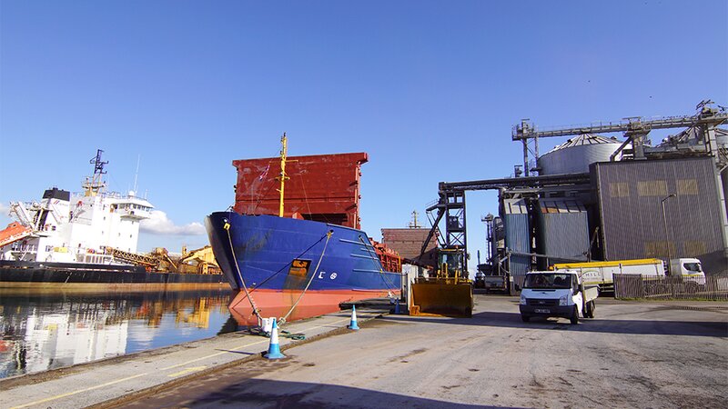 Shoreham Port imports key cargos in January