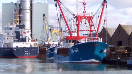 UK's number 1 scallop port welcomes home registered vessel