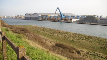 Sea fishing at Shoreham Port