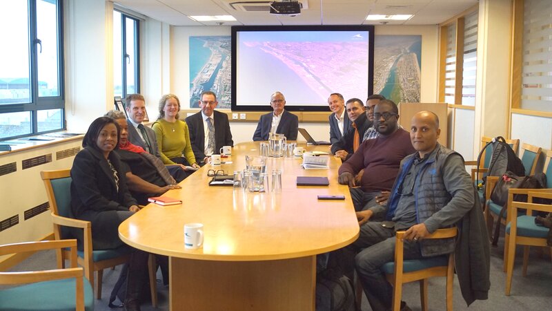 Guyana forestry commission visit Shoreham Port