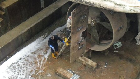 Dry dock thriving at Shoreham Port