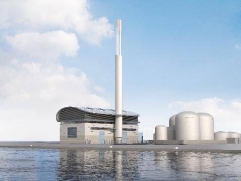 Renewable energy power station planned for port