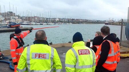 Simulating success - incident management training at Shoreham Port