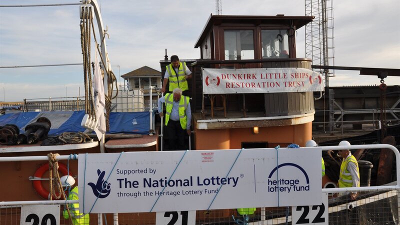 Shoreham Port's dry dock under bbc spotlight