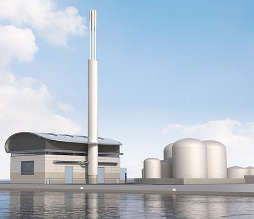 Renewable energy power station planned for port