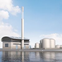 Renewable energy power station planned for port