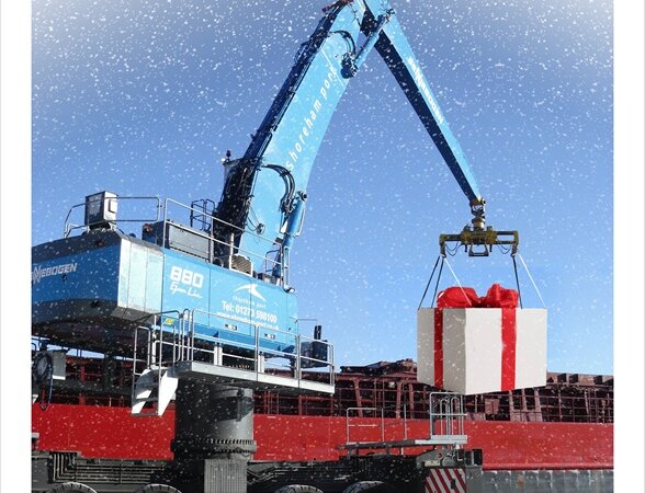 Season's greetings from the team at Shoreham Port