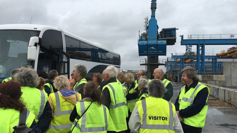 Shoreham Port host tour as part of heritage open days