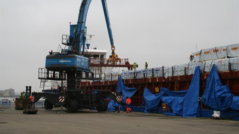 First shipment to Shoreham