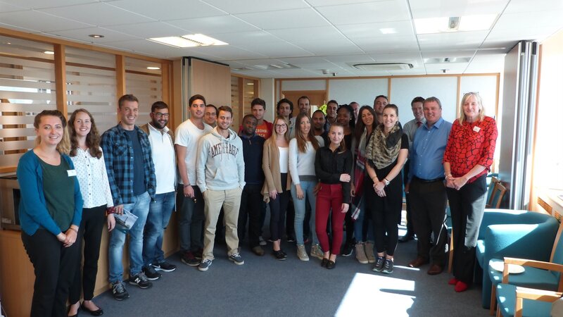 Masters students enjoy comprehensive port tour