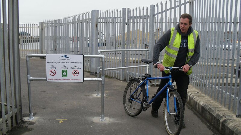 Shoreham Port launches safe cycling campaign