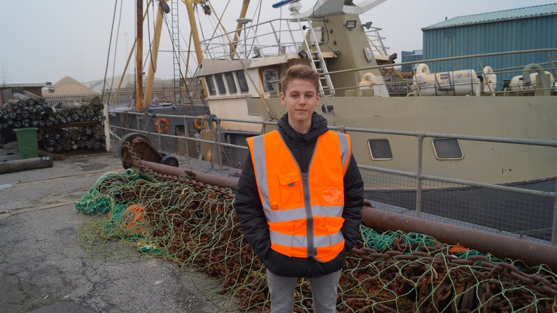 Work experience student inspired by week at port