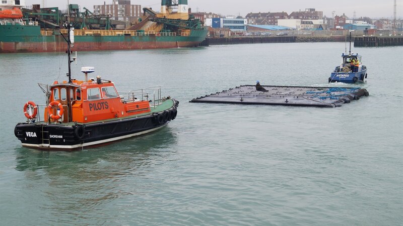 Port lock gates find a new home