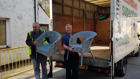 Lockmaster enjoys volunteering day with emmaus