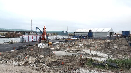 Ferry wharf development well underway at Shoreham Port