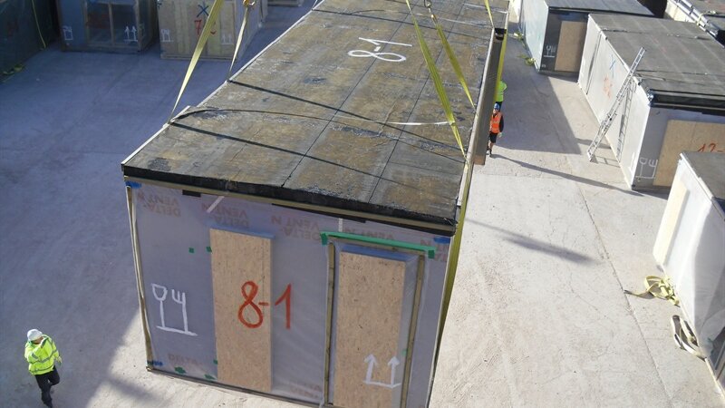 Operations team successfully dispatch unusual cargo