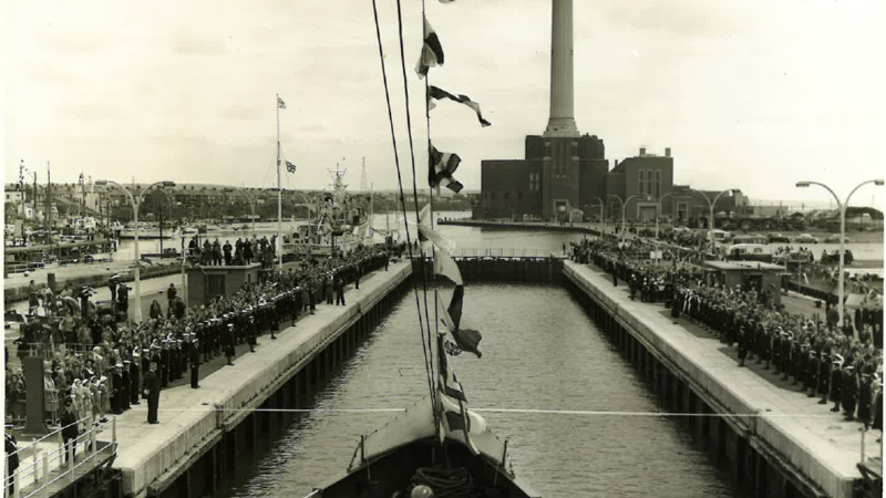Memories of the Prince Philip Lock Opening