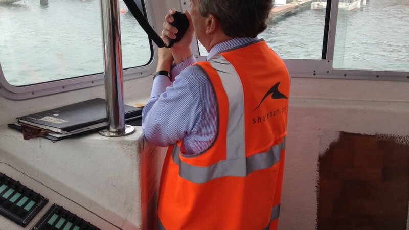 Shoreham Port bids farewell to chief executive after a decade at the helm