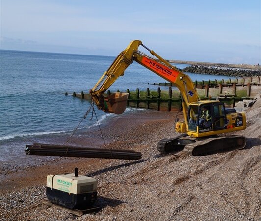 Second stage complete in coast protection project