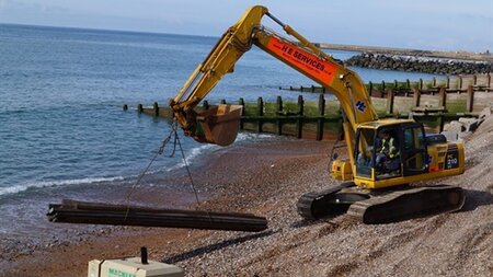 Second stage complete in coast protection project