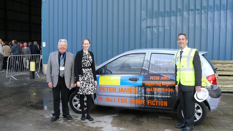 Shoreham Port creates a crime scene