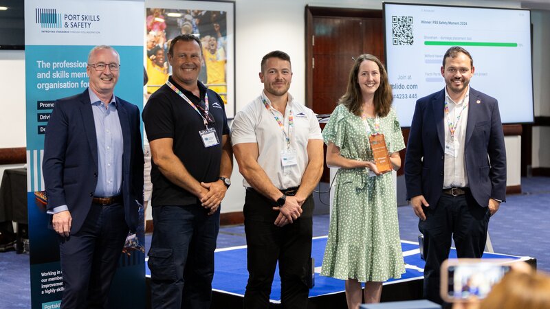 Shoreham Port wins Best Safety Moment at inaugural PSS Awards