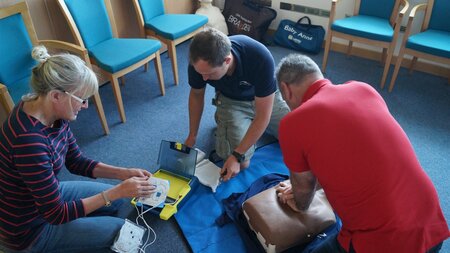 Port prioritise first aid training for staff