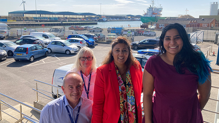 Shoreham Port welcomes Minister Nusrat Ghani