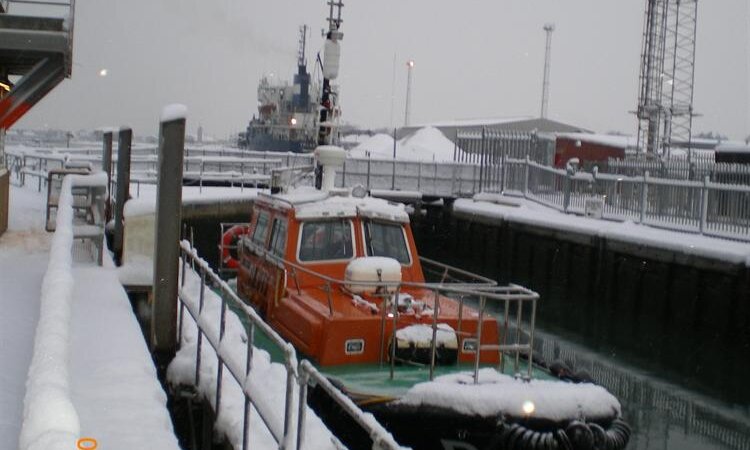 Port remains open despite the adverse weather