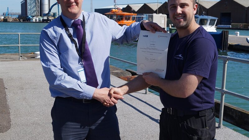 Port staff share apprenticeship experience with students in Brighton