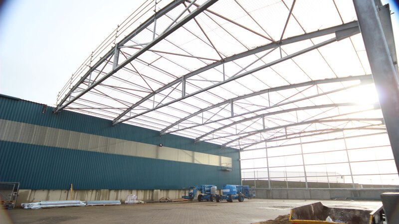 Expanding the covered space at Shoreham Port