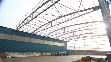 Expanding the covered space at Shoreham Port