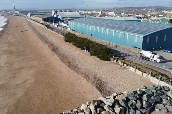 Shoreham Port Invests £1.26M in major Coastal Defence Upgrade