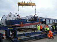 Work boat finds new home at Shoreham Port