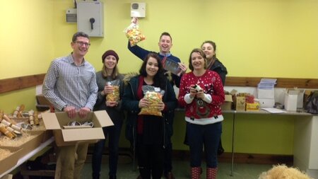 Shoreham Port spreading Christmas cheer with rockinghorse