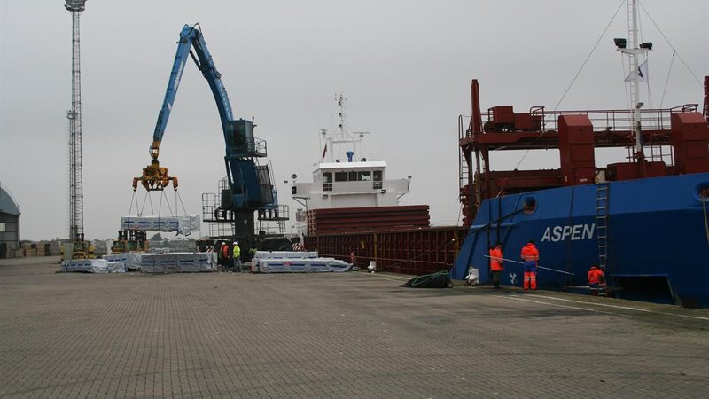 First shipment to Shoreham