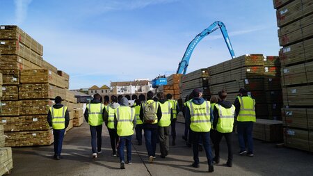 Port hosts educational tours for local students