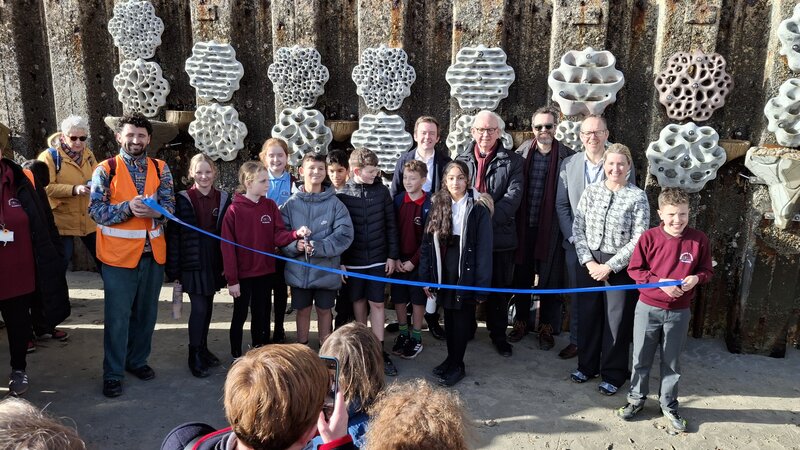 More than 80 people attend Southwick Reef official opening
